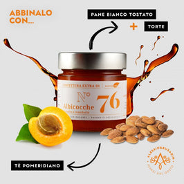 76 Apricot, Vin Santo and Almond Jam 270g