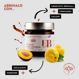 Plum, Pear, Quince and Bas Armagnac Jam 270gr