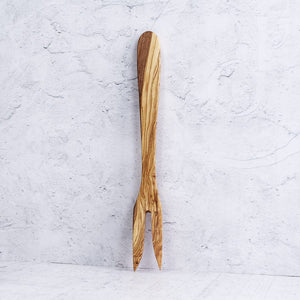 Olive Wood Barbecue Fork