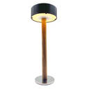 Lucy with Teak Rod Table Lamp