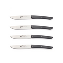 Color Nero - Set Di 4 Coltelli Da Bistecca